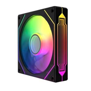 Black ARGB Fan LJ PRO 200
